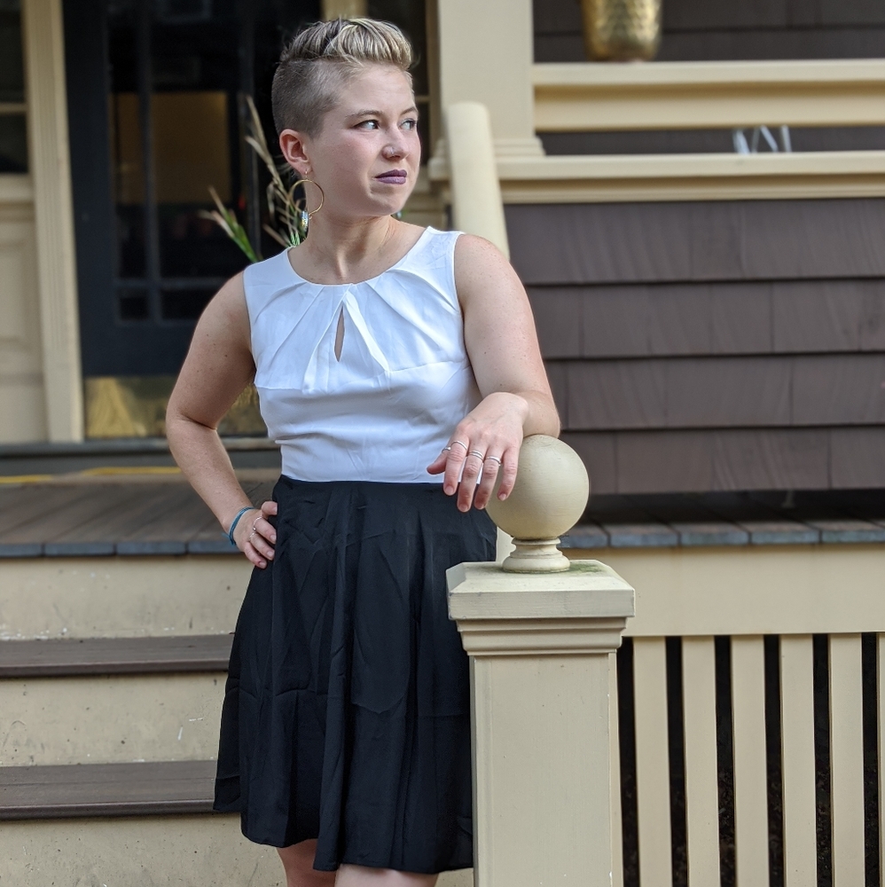 Block Color Express Professional Dress